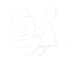 person reading a newspaper